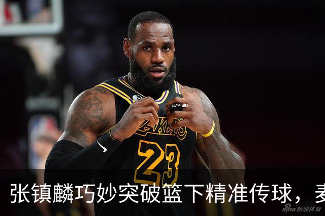 张镇麟巧妙突破篮下精准传球，麦基华丽反手暴扣助攻得分